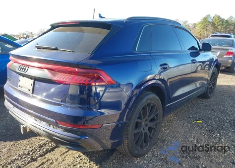 2019 Audi Q8 55 Premium z USA, uszkodzony, nr VIN WA1FVBF15KD043763